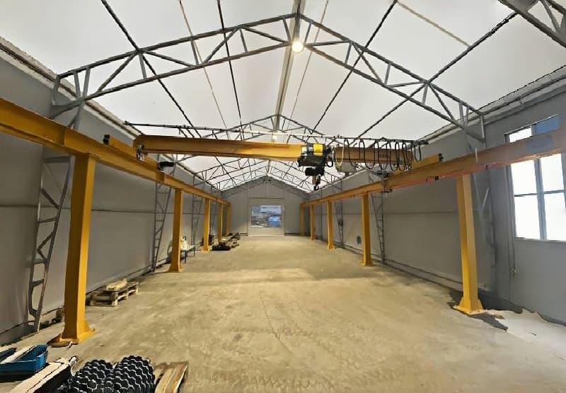 2.5 Ton Free Standing Bridge Crane Tanzania Portable Install Sale