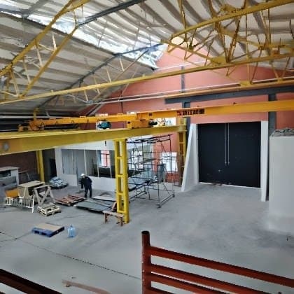 3 Ton Free Standing Crane Cost Egypt 25m Span with Remote Control