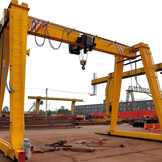 Low Cost 3 Ton Single Girder Gantry Crane Kenya Warehouse Use