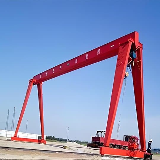 Low Cost 3 Ton Single Girder Gantry Crane Kenya Warehouse Use