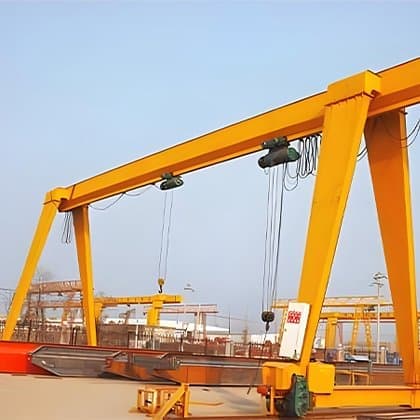 CE Certified 8 Ton Gantry Crane with Remote Tanzania Price
