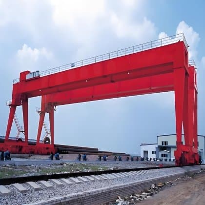 50 Ton Double Girder Gantry Crane for Sale in South Africa Ports