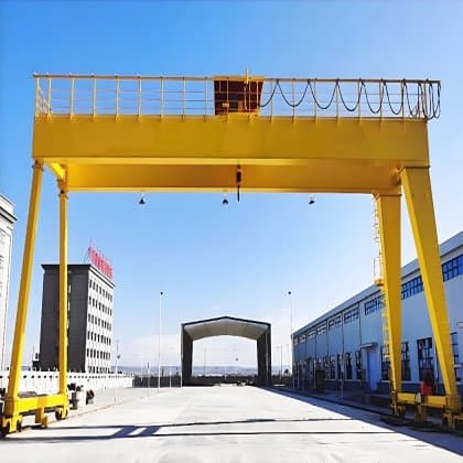 5 Ton Double Girder Gantry Crane for Sale Tanzania Assembly Line