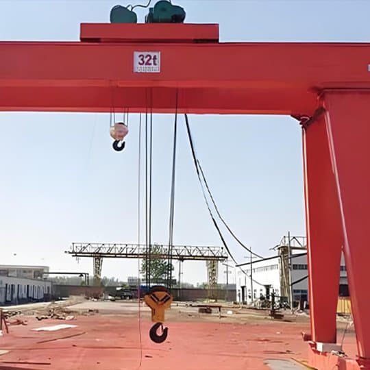 5 Ton Double Girder Gantry Crane for Sale Tanzania Assembly Line