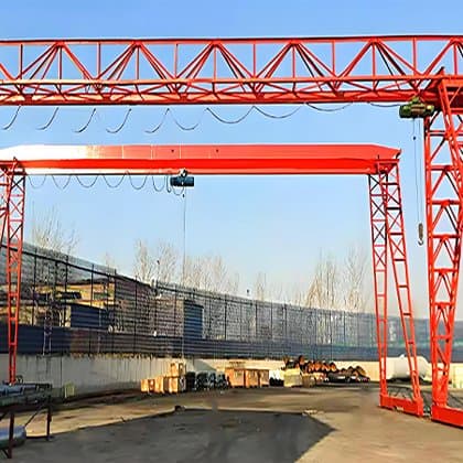 100 Ton Truss Gantry Crane Cost for Mining in Zambia