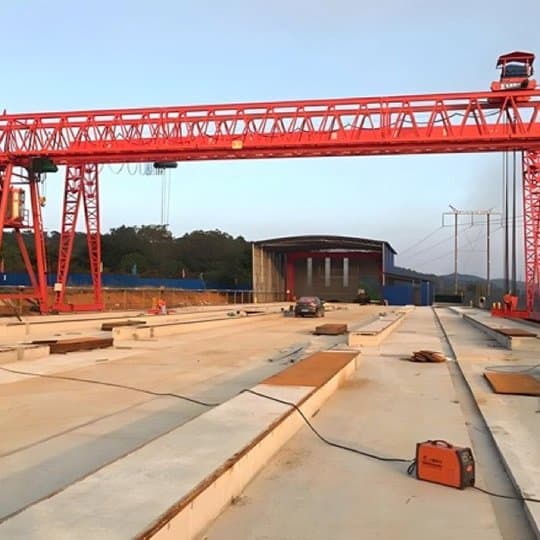 100 Ton Truss Gantry Crane Cost for Mining in Zambia