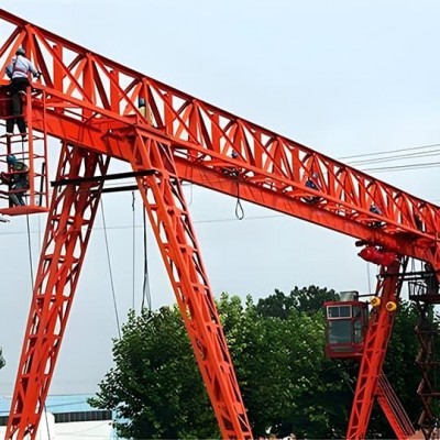 5 Ton Electric Truss Gantry Crane for Sale Tanzania Assembly Line