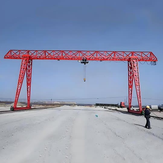 100 Ton Truss Gantry Crane Cost for Mining in Zambia