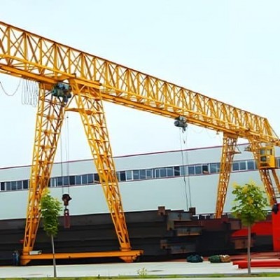 75 Ton Truss Gantry Crane for Sale in Ghana Industrial Complex