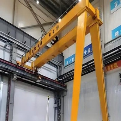 5 Ton Semi Gantry Crane Price for Compact Nigeria Warehouse
