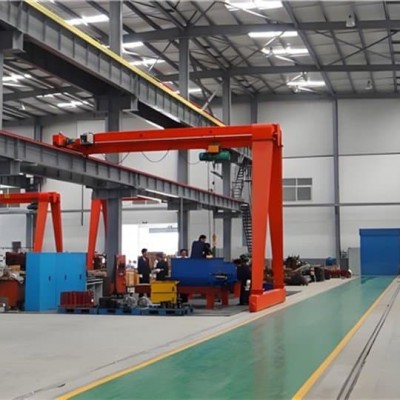 20 Ton Semi Gantry Crane Price for Ethiopia Logistics Yard