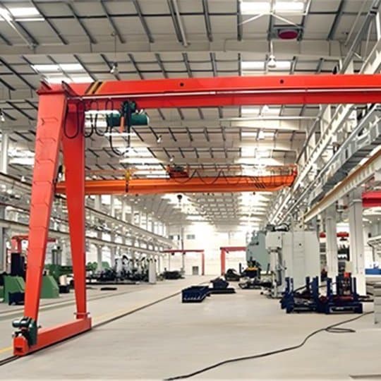 20 Ton Semi Gantry Crane Price for Ethiopia Logistics Yard
