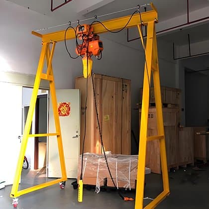 Efficient Electric Hoist Gantry Crane Cost for Workshops Across Ghana