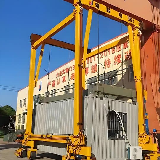 Affordable 8 ton mobile gantry crane cost for Tanzania logistics