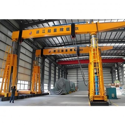 Heavy Duty 500 Ton Hydraulic Gantry Crane for German Bridge Projects