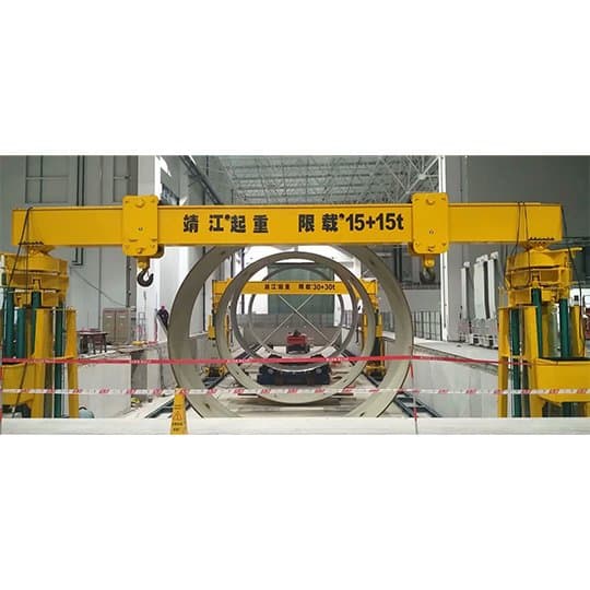 R12 Compliant 250 Ton Hydraulic Gantry for Railway Work in Germany