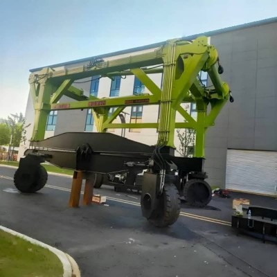 80 Ton Heavy Duty Straddle Carriers for Mexican Industrial Hubs