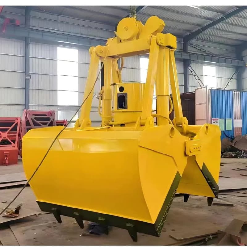 30 Meter Span Yuantai 35 Ton Grab Crane for Large Chilean Mines