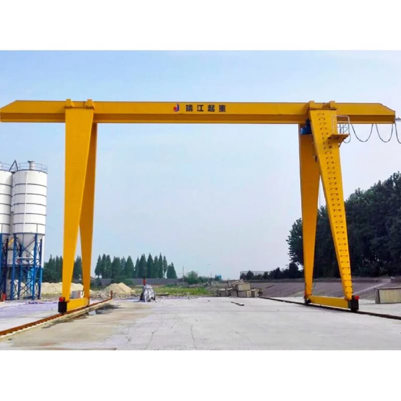 Yuantai 8m Span Single Girder Gantry Crane for Venezuela Workshop
