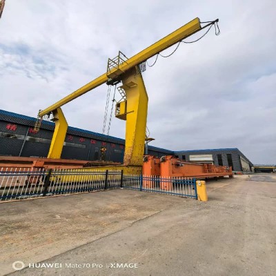 Yuantai 10 Ton Single Girder Crane for Paraguay Farm Equipment Handling