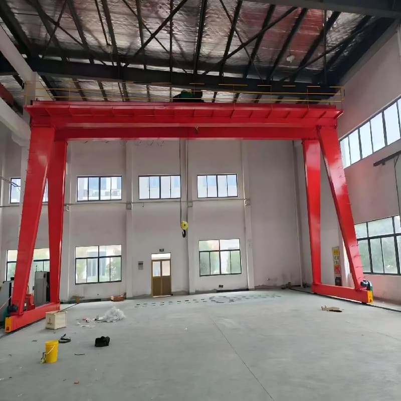 Yuantai 120 Ton Heavy Double Girder Crane for Argentina Energy Plant