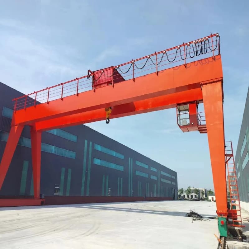 Yuantai 100 Ton Double Girder Gantry Crane for Colombia Mining