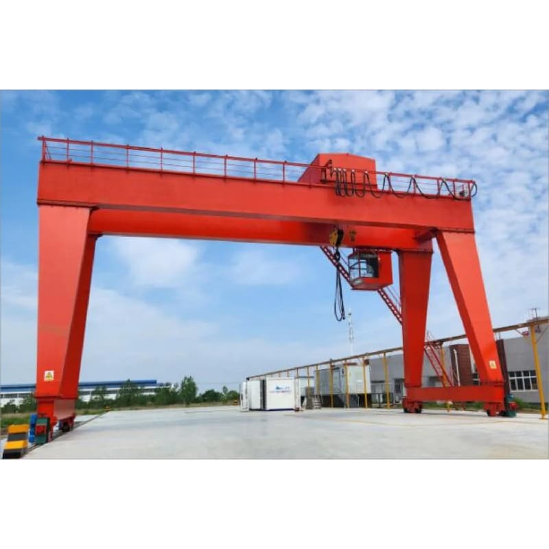 Yuantai 35m Span Double Girder Gantry Crane for Brazil Shipyard
