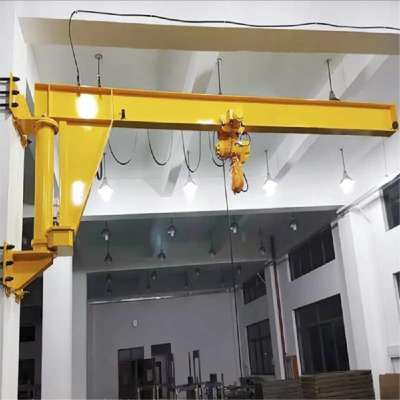 Yuantai 1 Ton Wall Mounted Jib Crane for Brazil Workshop