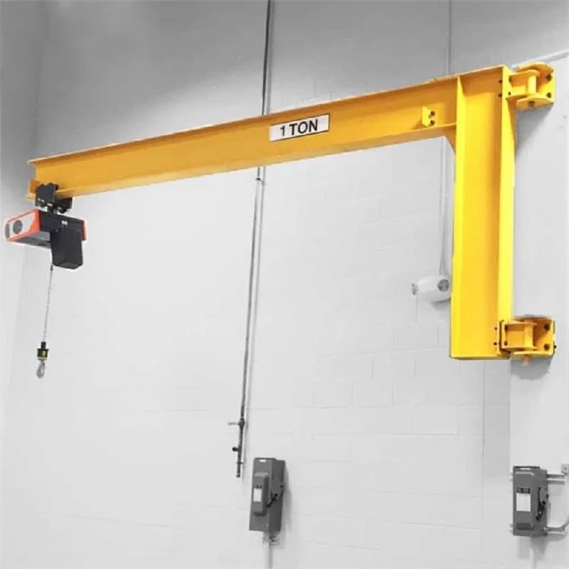 Yuantai 3 Ton Wall Jib Crane for Ecuador Automotive Repair