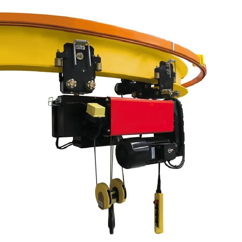 Yuantai 50 Ton Heavy Duty Wire Rope Hoist for Chile Mining