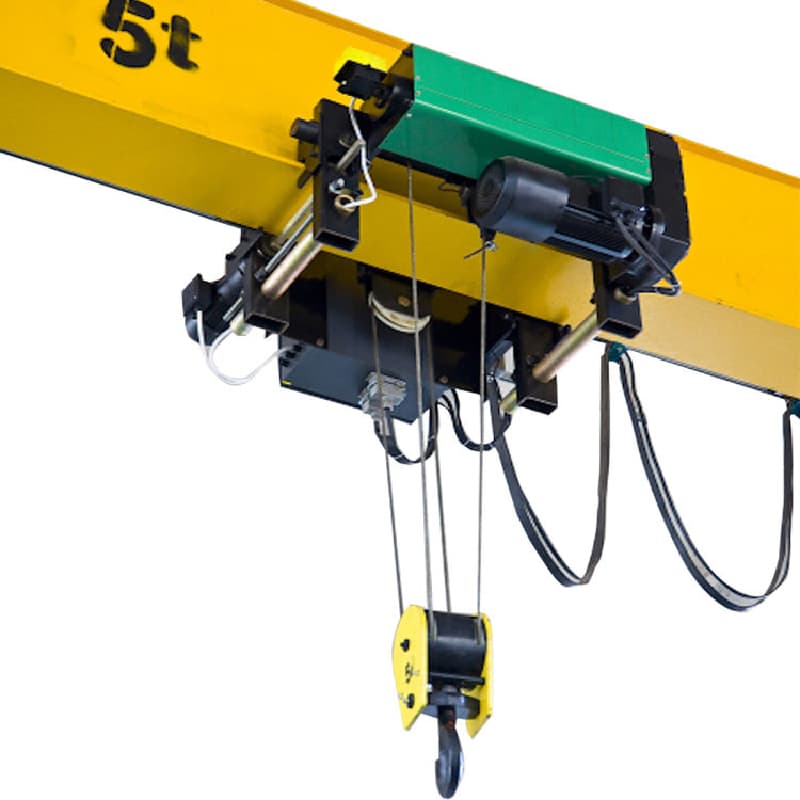 Yuantai 50 Ton Heavy Duty Wire Rope Hoist for Chile Mining