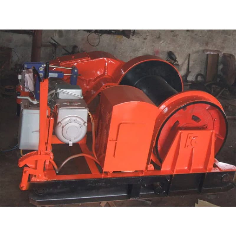 Yuantai 18 Ton Slow Speed Winch for Chile Tunnel Boring