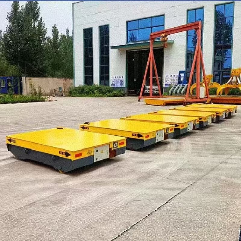 Yuantai 3 Ton Small Workshop Transfer Cart for Ecuador