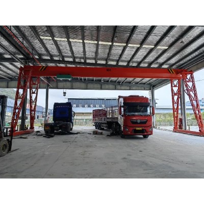 30m Long Span Gantry for Myanmar Timber Processing Plant