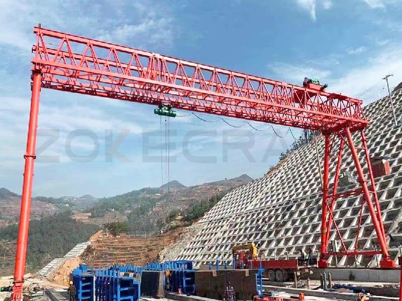 100T to 200T Concrete Beam Gantry Cranes Malaysia Range
