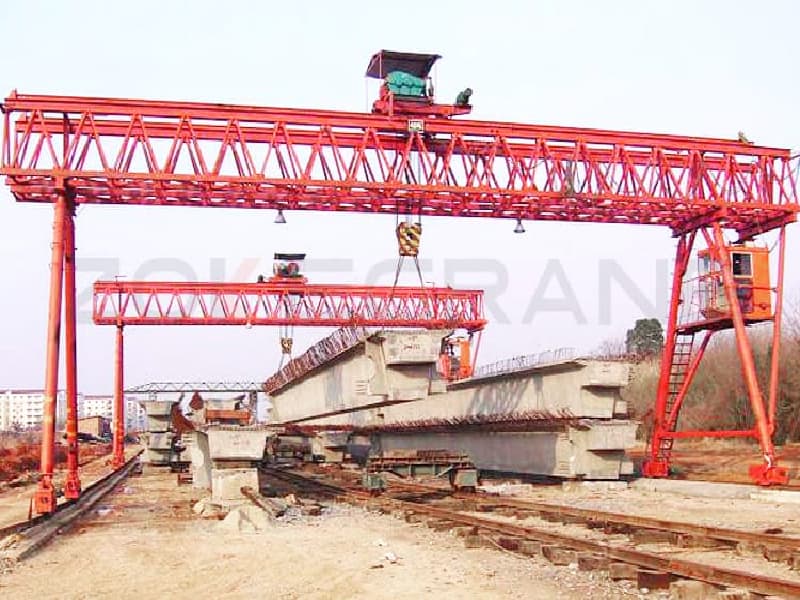 100T to 200T Concrete Beam Gantry Cranes Malaysia Range