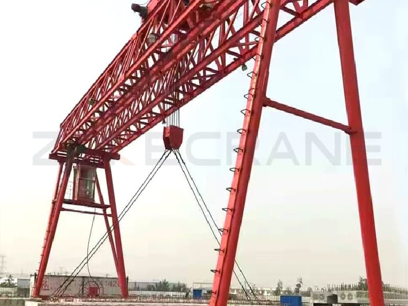 Custom Concrete Beam Gantry Crane for Singapore Projects