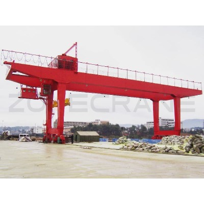 65T Heavy Duty Rail Mounted Gantry Crane Philippines Port