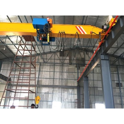 37.5M Max Span Overhead Crane Singapore Warehouse