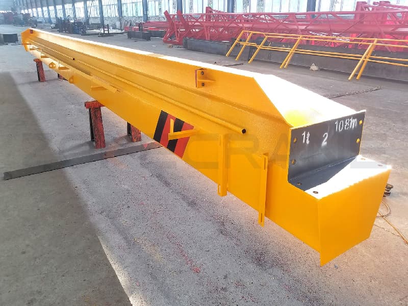 Custom Motor Single Girder Crane for Cambodia Stone Plant