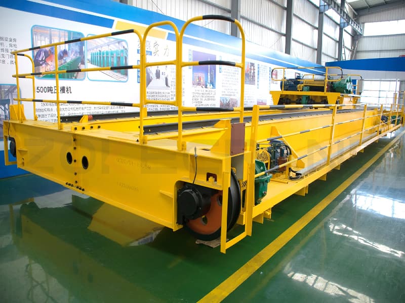 30M Span Double Girder Overhead Crane Indonesia Logistics Hub