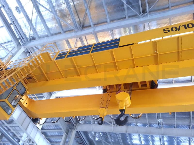150T M6 Double Girder Crane for Indonesia Steel Coil Handling