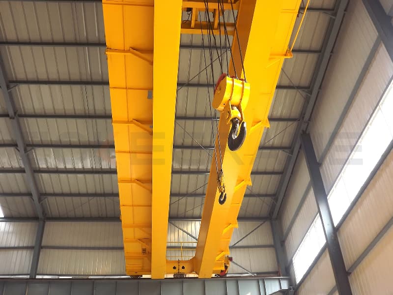 150T M6 Double Girder Crane for Indonesia Steel Coil Handling