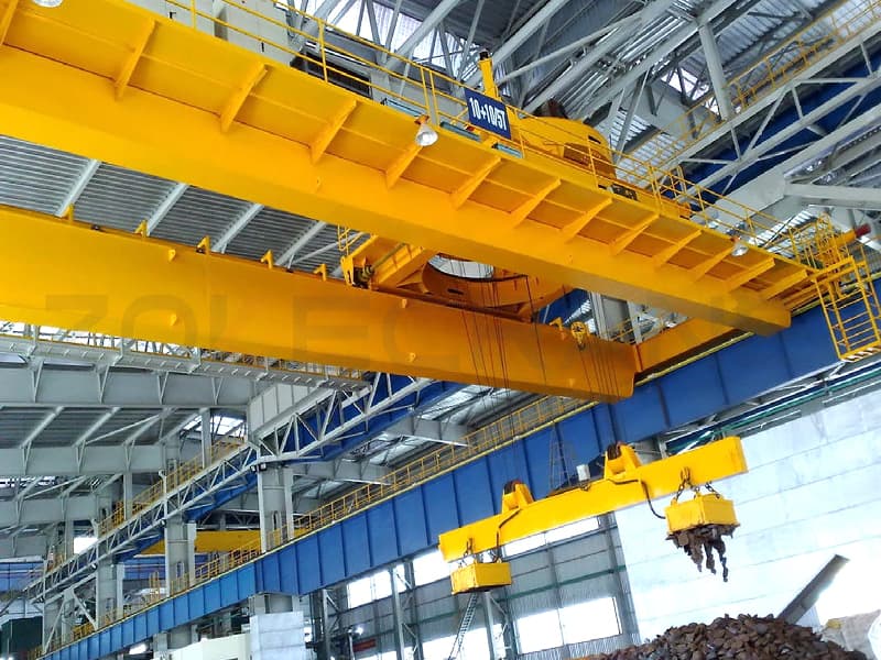 300T M7 Double Girder Overhead Crane Singapore Energy Project