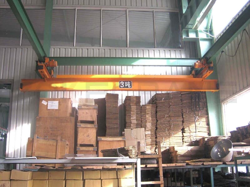 Complete Underhung Crane System for Thailand Logistics