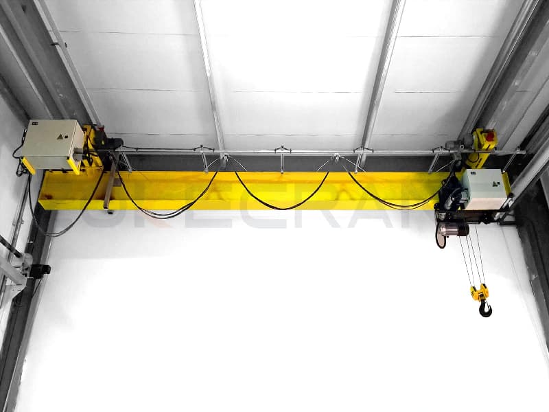 Complete Underhung Crane System for Thailand Logistics