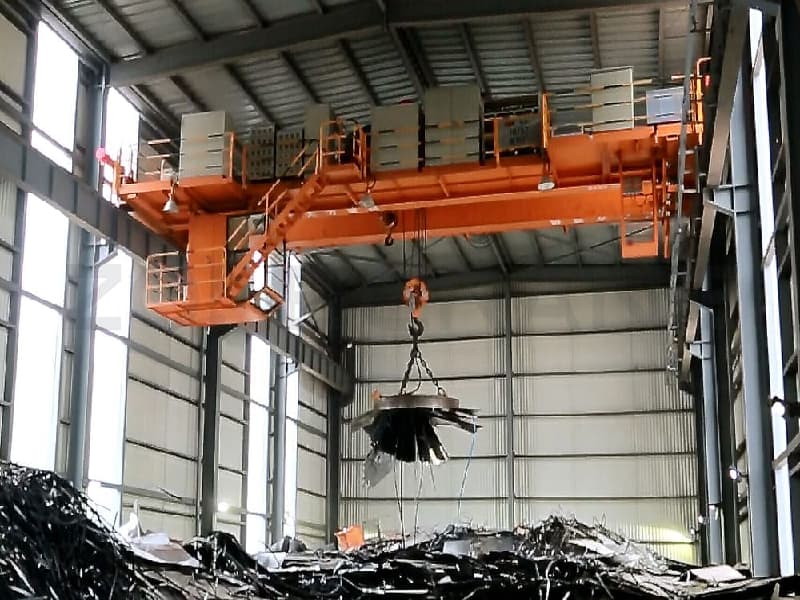 Complete Electromagnetic Crane Solution for Philippines New Factory