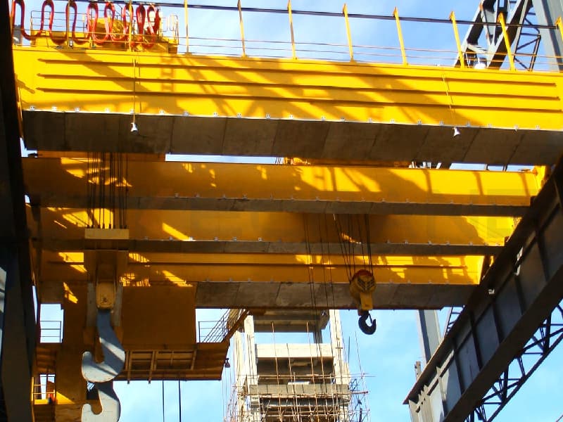 10T Standard Span Metallurgical Crane for Cambodia Rebar Plant