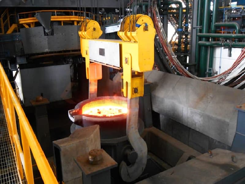 10T Standard Span Metallurgical Crane for Cambodia Rebar Plant