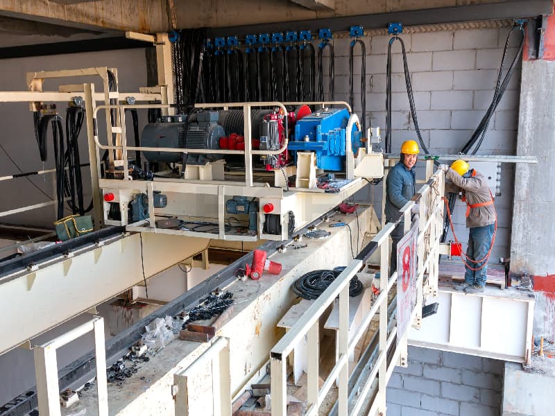 16t Grab Bucket Overhead Crane for Steel Scrap in Thailand